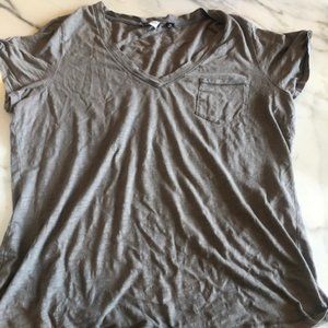 Gray Pocketed T-Shirt - Saks Fifth Avenue Threads
